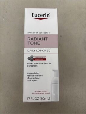 NIB Eucerin Dark Spot Corrector Radiant Tone Daily Lotion 30
